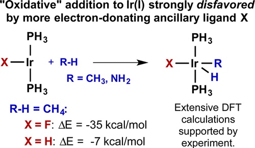 Assessment of the Electronic Factors Determining the Thermodynamics of "Oxidative Addition" of C–H and N–H Bonds to Ir(I) Complexes