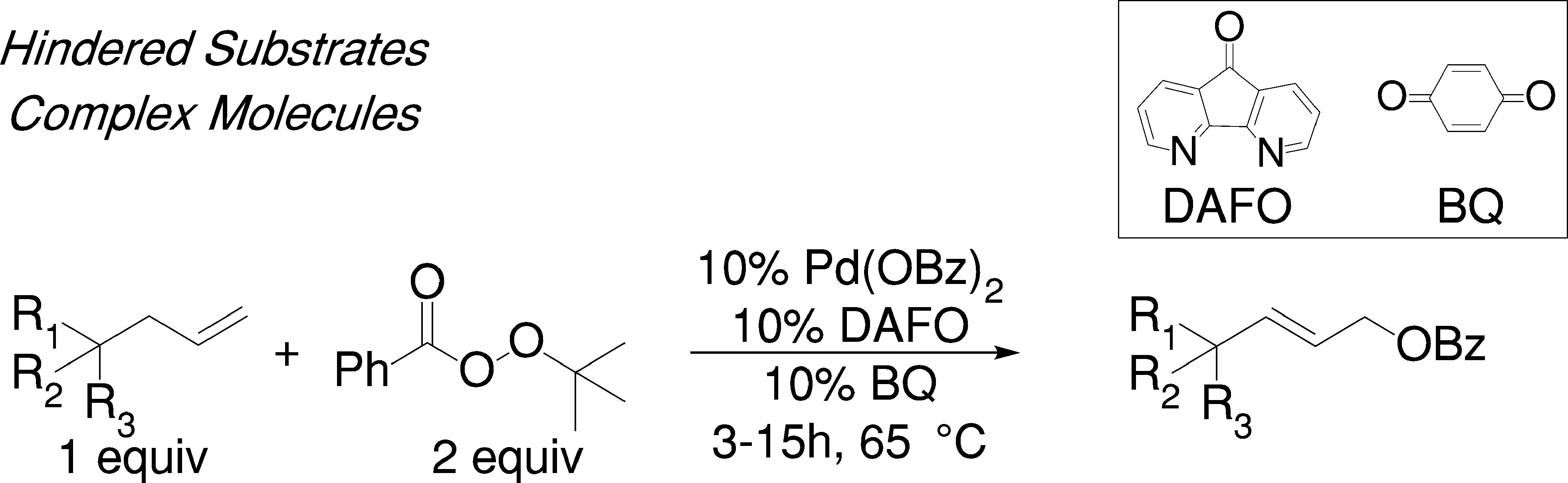 Oxidation of Hindered Allylic C-h Bonds with Applications to the Functionalization of Complex Molecules