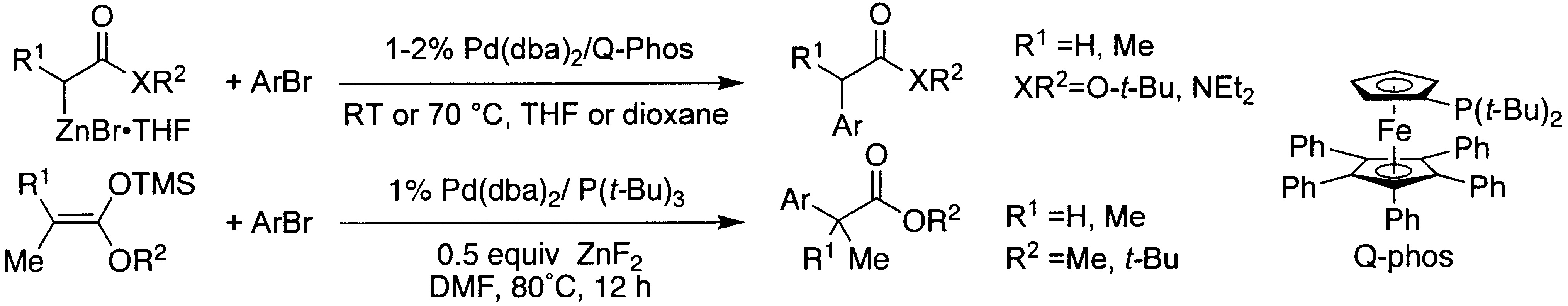 Palladium-Catalyzed a-Arylation of Esters and Amides under More Neutral Conditions
