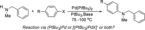 Effects of Bases and Halides on the Amination of Chloroarenes Catalyzed by Pd[P(tBu3)]2