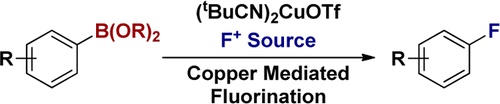 Copper-Mediated Fluorination of Arylboronate Esters. Identification of a Copper(III) Fluoride Complex