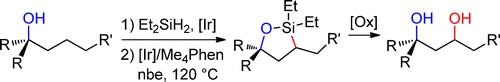 Iridium-Catalyzed Regioselective Silylation of Secondary Alkyl C−H Bonds for the Synthesis of 1,3-Diols