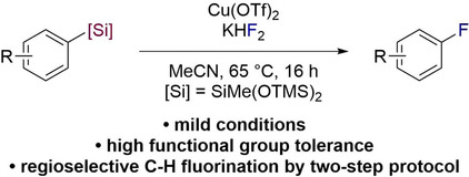 Copper-Mediated Fluorination of Aryl Trisiloxanes with Nucleophilic Fluoride