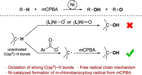 Mechanism of Ni-Catalyzed Oxidations of Unactivated C(<i>sp</i><sup>3</sup>)–H Bonds